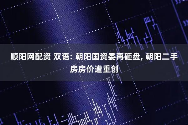 顺阳网配资 双语: 朝阳国资委再砸盘, 朝阳二手房房价遭重创