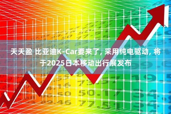 天天盈 比亚迪K-Car要来了, 采用纯电驱动, 将于2025日本移动出行展发布