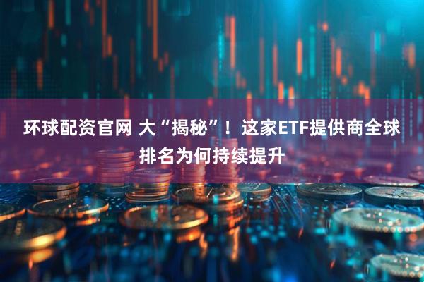 环球配资官网 大“揭秘”！这家ETF提供商全球排名为何持续提升